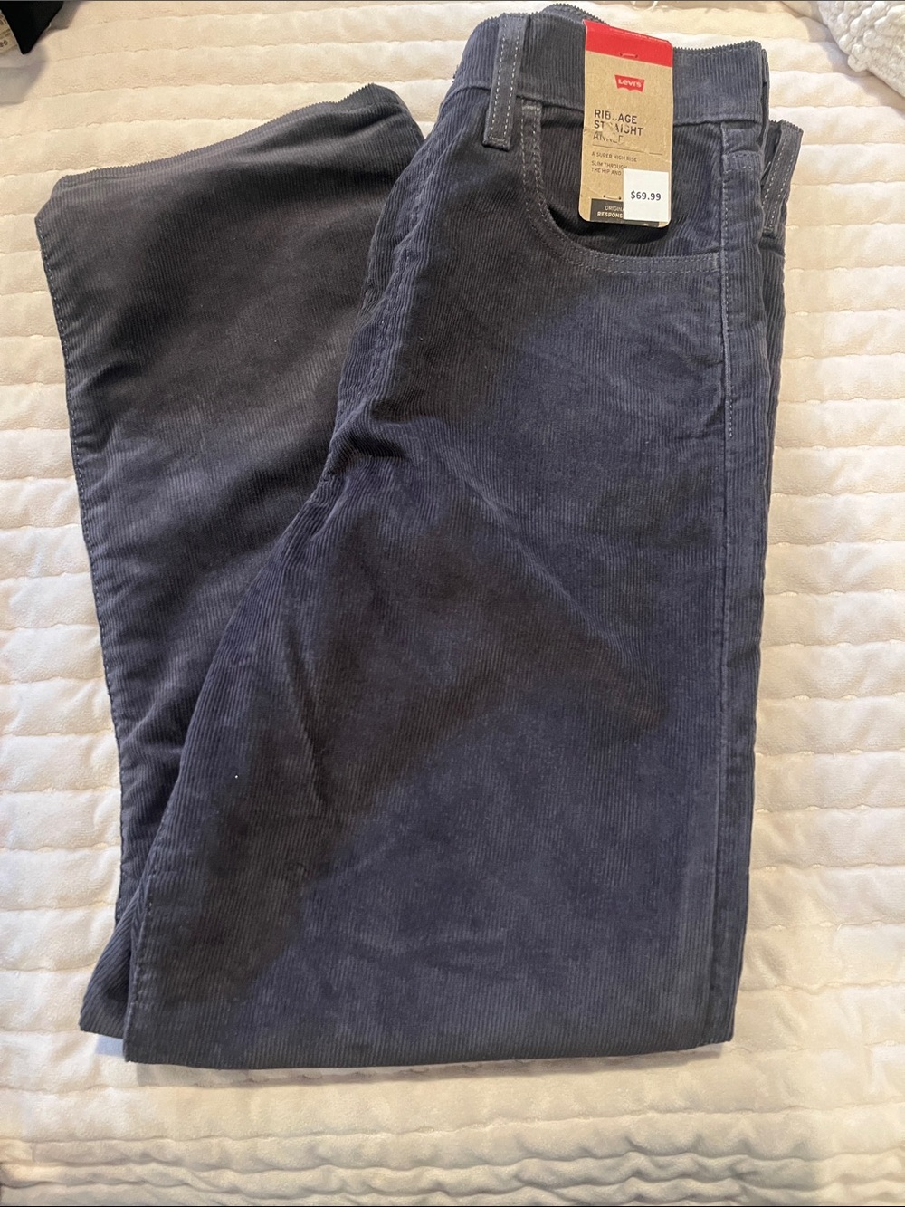 Levi's Women's Straight-Leg Corduroy Jeans